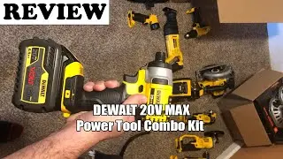 Review DEWALT 20V MAX Power Tool Combo Kit 2023