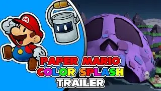 Nuevo Trailer Paper Mario Color Splash- A Splash of Mystery