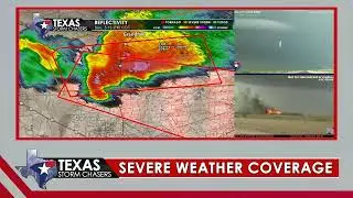 May 1, 2022 LIVE Texas Storm & Tornado Coverage #1 {D}