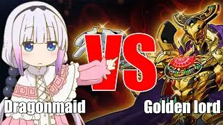 [ Yu-Gi-Oh! MASTER DUEL ] Dragonmaid Deck VS Golden Lord .