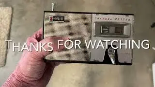 Germanium Transistor HISS | Radio Troubleshooting/Repair | CHANNEL MASTER MODEL 6514