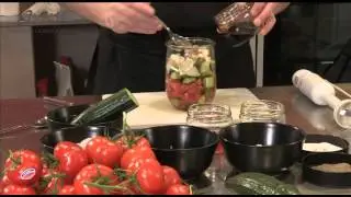 Gaspacho aux crevettes