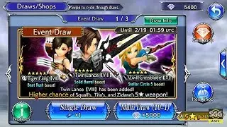 Dissidia final fantasy summon