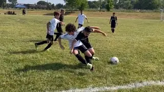 Intense Soccer Showdown: Left Back vs. Striker | Epic Battle on the Field!