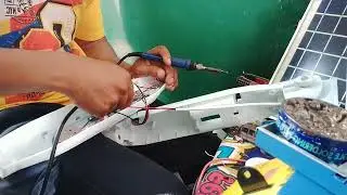 HOW TO REPAIR SOLAR ELECTRIC FAN???