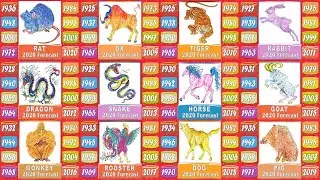 2020 Horoscope | Year of the Metal Rat | 12 Animal Signs