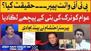 PTI White Paper Inside Story | Ehtesham Amir-ud-din Analysis | Fiza Akbar | Viral Video