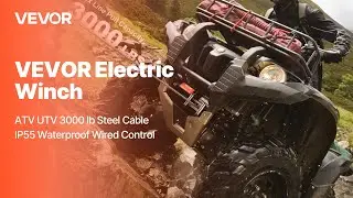 Can This $79 Winch Pull a Stuck ATV? VEVOR 3000 lb Winch Test!