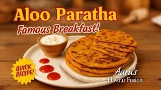 Crispy Aloo Paratha Recipe | Perfect Stuffing Trick | Indian Breakfast Favorite!