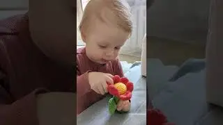 Easy crochet flower, FREE video tutorial