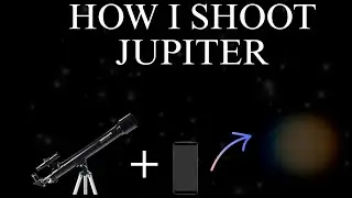 i capture planet Jupiter through my telescope 🔭