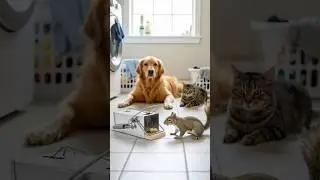 OMG! It&rsquo;s a Trap! 🥜🐿️#viralshorts #fyp #funnyanimals  #comedyshorts