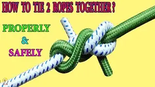 BEST knot to join 2 ropes together - Learn how to tie a knot #2 @9DIYCrafts