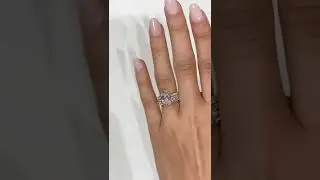 Engagement bridal ring set at best price guaranteed - Briobella || latest bridal set design 2022