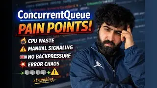 ConcurrentQueue Pain Points in C# | Why It Breaks in Async Systems
