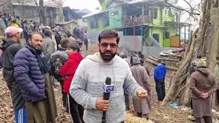 Fire Incident Reported in Malik Mohalla, Kupwara