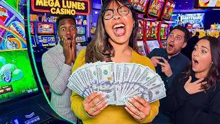 $500 y 6 Máquinas fue un CAOS total en el Casino para DOBLAR O TRIPLICAR mi dinero!
