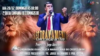 Pastor Jorge Alexandre - Juízes 15:14-15 - 28/12/2025