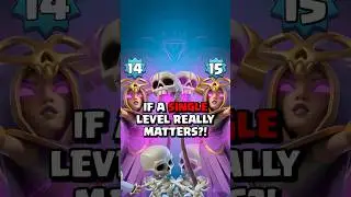 Does A Single Level Really Matter with Evolution Witch? #clashroyale #shorts