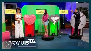 Dinâmica: Participantes apontam bom coração, venenosos e quem não se enxerga | A GRANDE CONQUISTA