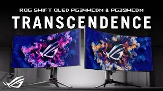ROG Swift OLED PG34WCDM & PG39WCDM - Transcendence I ROG