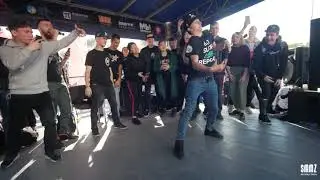 UGLY FATE vs LADY RAW SLAM (1/2 FINAL) || KRUMP || 10K BATTLE