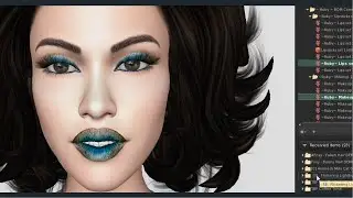 Makeup for Second Life avatar