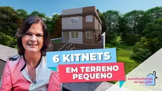 6 kitnets em terreno pequeno