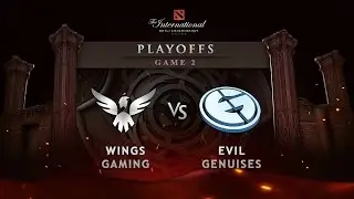 Wings Gaming vs Evil Geniuses - Upper Bracket - Game 2 - The International 6