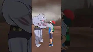 Machoke Catches Ash Ketchum - What Crazy Thing Happens Next? #shorts #pokemon #vr #comedy