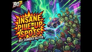 RC Cars Glitch & Crazy Pile Ups in BO7 Zombies!