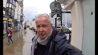 COLD WET MONMOUTH WALES UK WALK WITH JAMES & CO