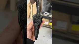 3d printed raven skull on qidi x Max 3 #3dprinting #3dprinter