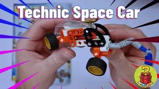 LEGO Technic Space Car Build for Kids! | Fun LEGO Magazine Toy | Kids Surprise Channel