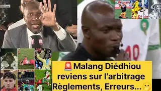 🚨 Can2025, l'arbitre Malang Diédhiou à tous dit la CAF...
