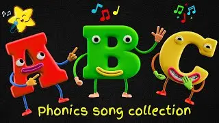 🎵 ABC Song for Toddlers 🔤 Learn ABC Alphabet A to Z FAST | Phonics Song Collection for Kids