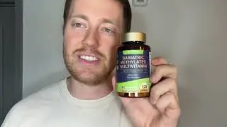Bariatric Multivitamin with 45mg Iron Supplements for Women & Men, 21 in 1 Vitamins and Minerals for