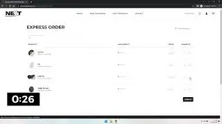 NEXT Audiogroup Express Order