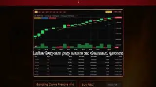 Token Forge Bonding Curve Chart
