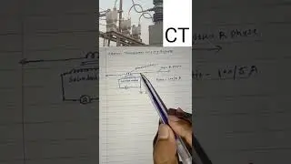 Current Transformer ki wiring#shorts