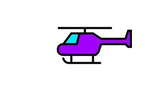 HOW TO COLOR HELICOPTER|COLORING PAGE