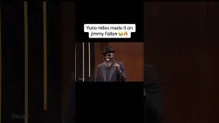 Yuno miles on jimmy Fallon 😂 #jimmyfallon