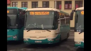 Jízda autobusem SOR C 10.5 | Arriva autobusy a.s. | #7579 na lince 681 (Archiv 2022, F4A + ZF 6S)