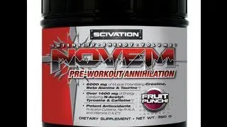 Scivation's Novem- PreWorkout Review | TheFitnessHub