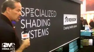 CEDIA 2014: Specialized Shading Systems Demos Zippered Shade Screen for Exteriors