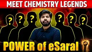 eSaral Gurukul Chemistry LEGENDS Reveal 🗿 Swagat Nahi Karoge 🔥😎| JEE 2026 Prahaar Offline