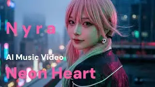 Nyra - Neon Heart | AI Singer | AI Music Video