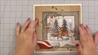 Craftsuprint Weekly FREEBIE The Deer Family by Tracy Drage-Baillie