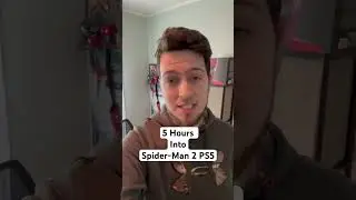 5 Hours Into Spider-Man 2 PS5... #spiderman2ps5 #shorts #spiderman