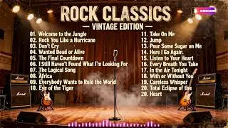 Back to the Rock Era 🌙 | Led Zeppelin Rock Playlist | Stormy Night Ambience | Adrenaline Rush